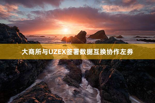 大商所与UZEX签署数据互换协作左券